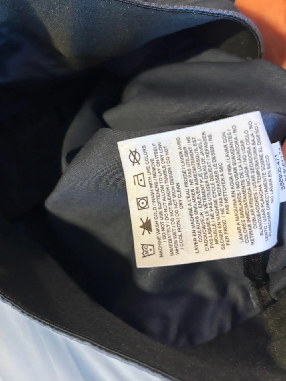 Vintage nikelab Cropped pants dark blue size medium